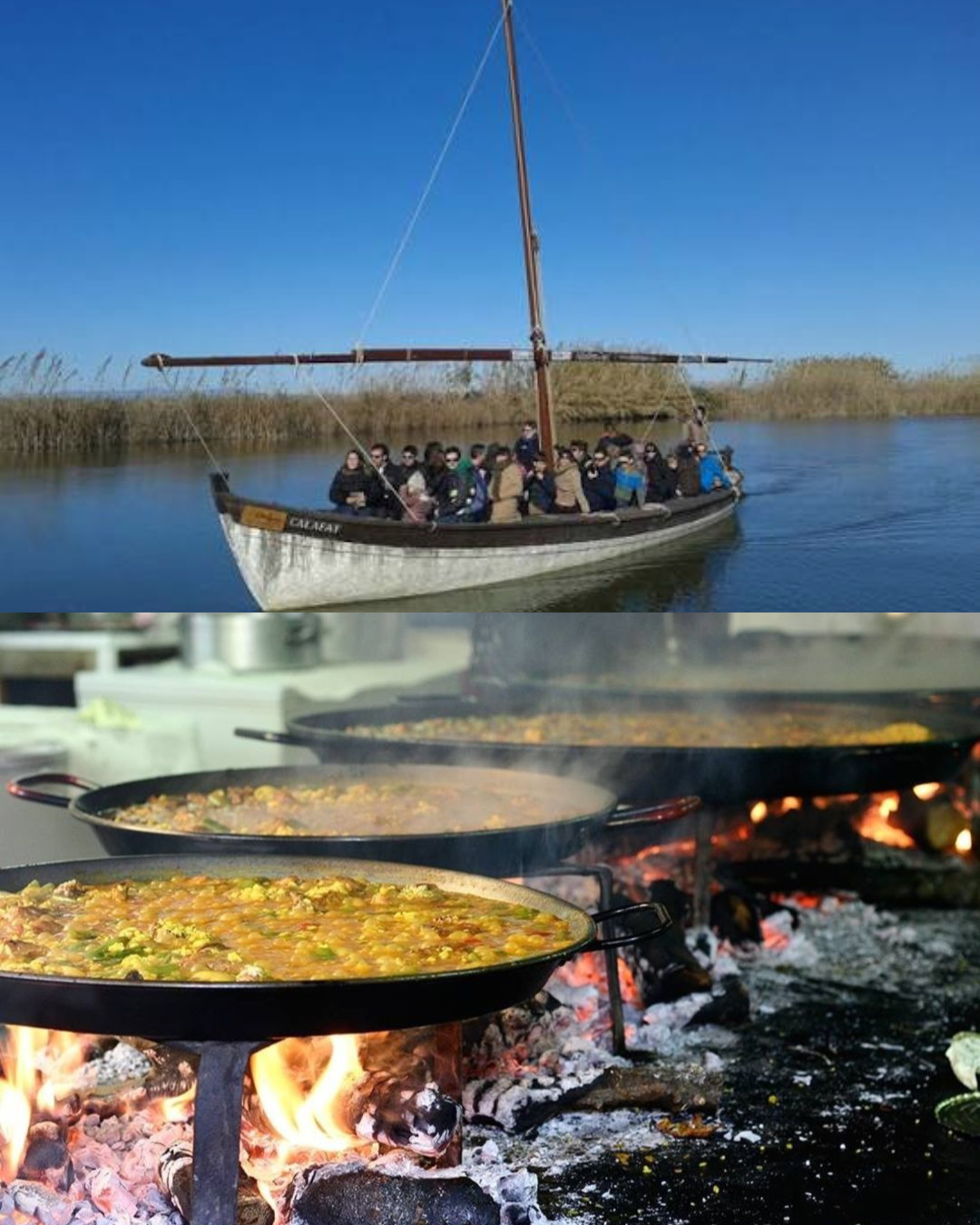 Atardecer en la Albufera + Paella Tradicional a Leña