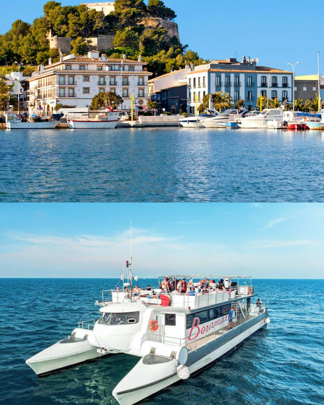 Excursión Dénia en Barco desde Valencia — Mejillones, barra libre y baño en alta mar