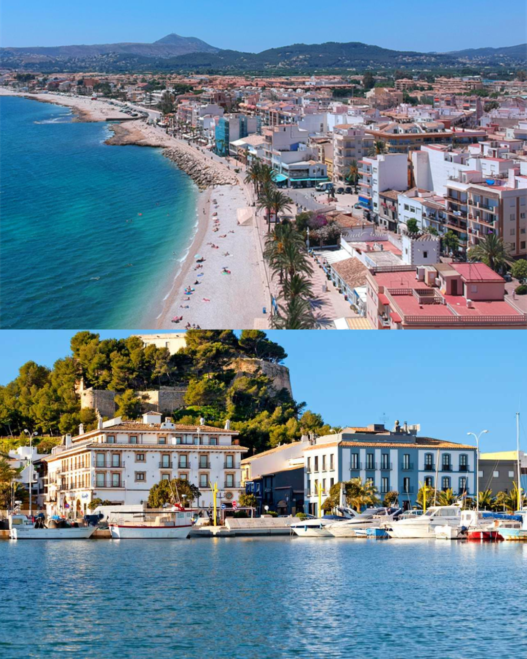 Excursión a Jávea y Dénia desde Valencia — Playas, castillo árabe y casco antiguo mediterráneo