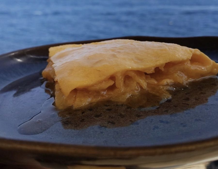 Tortilla de patatas ganadora del campeonato de la Comunitat Valenciana 2026, elaborada en el restaurante La Muralla de la isla de Tabarca