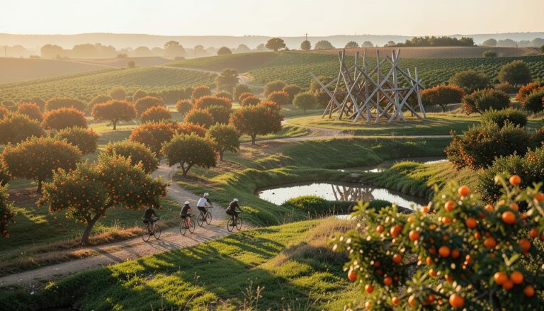 Miradors de l’Horta 2026: arte efímero y rutas en bici por la huerta del Carraixet, hasta el 1 de noviembre
